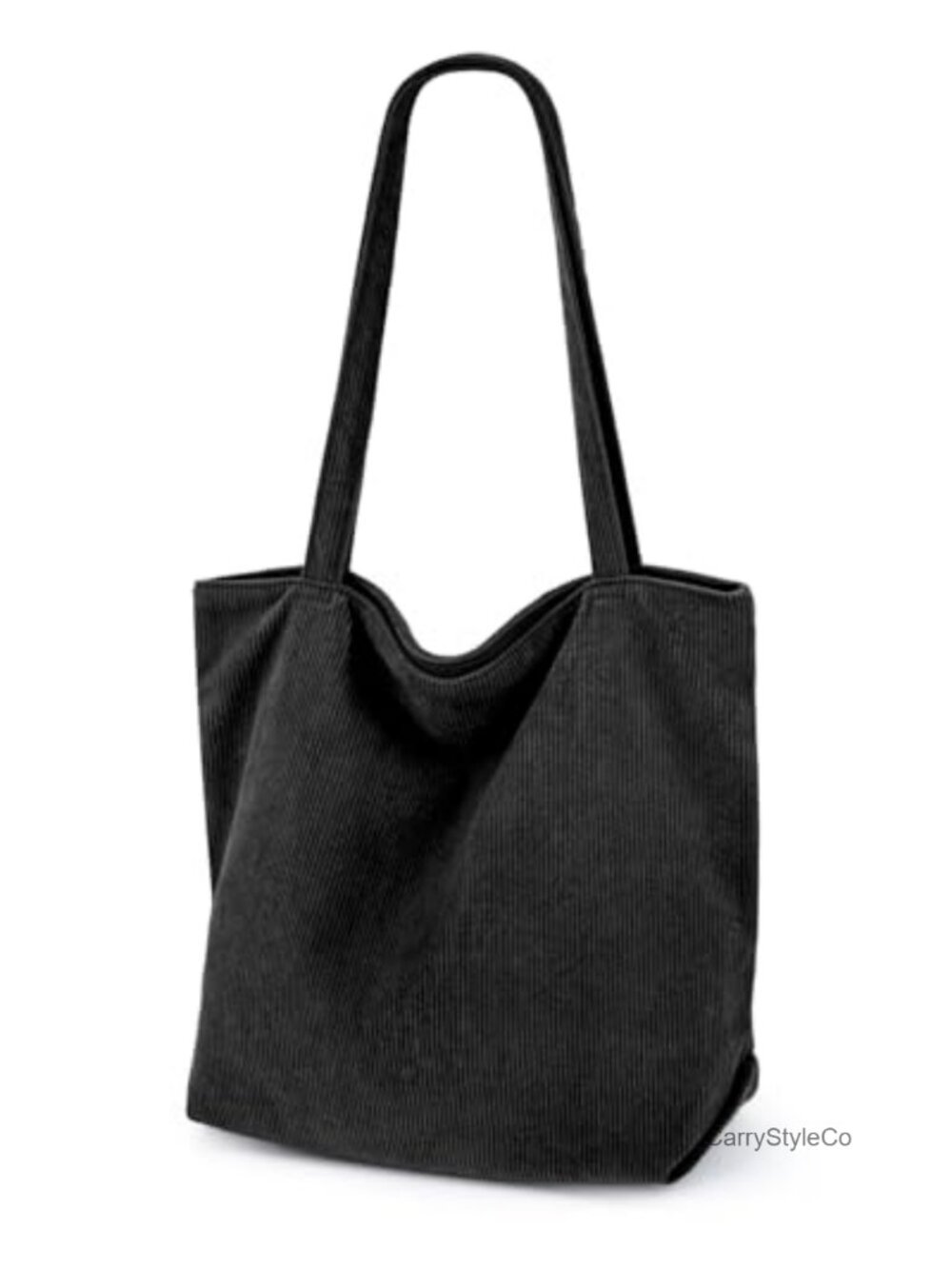 Corduroy Tote Bag for Women Large Hobo Shoulder Bag with Zipper